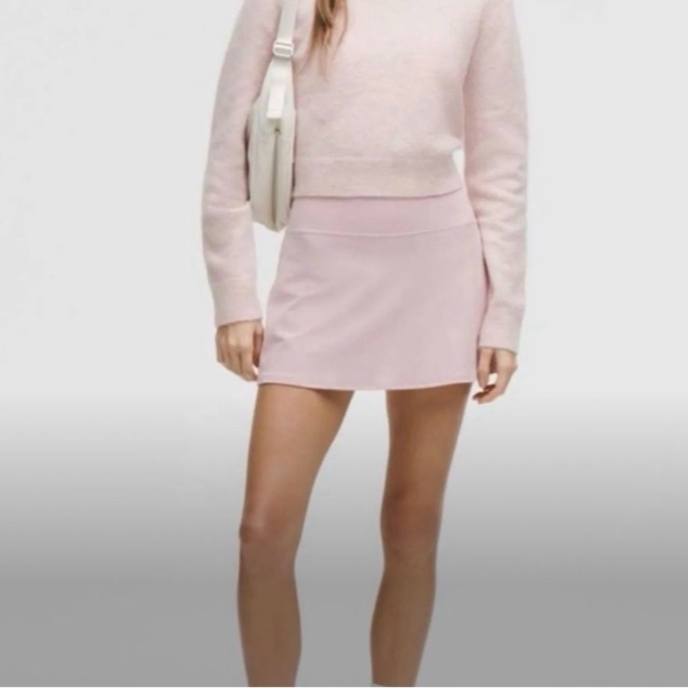 lululemon athletica Light Pink Mini Skirt